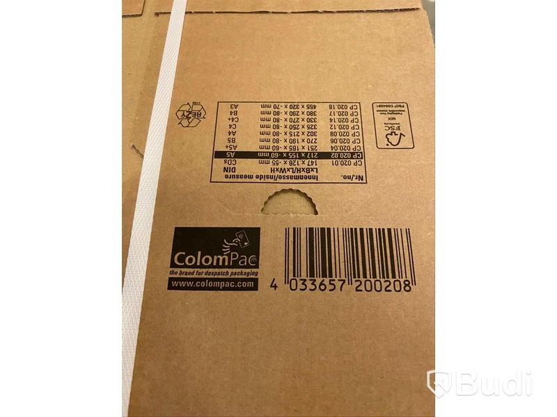 Låda, ColomPac 020, ca 29 x 20 st